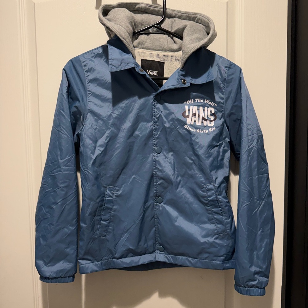 Vans Blue Hooded Jacket
